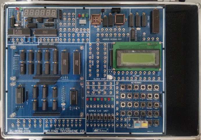 EL-8086-III 微(wēi)機(jī)原理(lǐ)教學實驗實訓系統